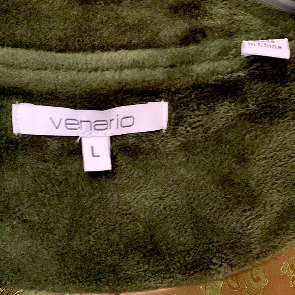 Venario Fuzzy Plush Jacket Women's Size Large - Picture 3 of 6